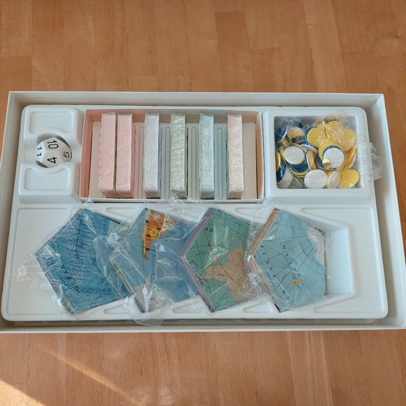 Vintage 1987 National Geographic " Global Pursuit " Fun Education Geography Game - Picture 4 of 8